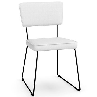 Kit 04 Cadeiras Decorativas Para Sala De Jantar Allana L02 Facto Branco - Lyam Decor