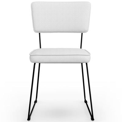 Kit 04 Cadeiras Decorativas Para Sala De Jantar Allana L02 Facto Branco - Lyam Decor