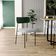Cadeira Decorativa Para Sala De Jantar Melina L02 Facto Verde Musgo Linho Cinza - Lyam Decor