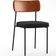 Cadeira Decorativa Para Sala De Jantar Melina L02 Couríssimo Camel Linho Chumbo - Lyam Decor