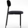Cadeira Decorativa Para Sala De Jantar Melina L02 Couríssimo Preto Linho Chumbo - Lyam Decor