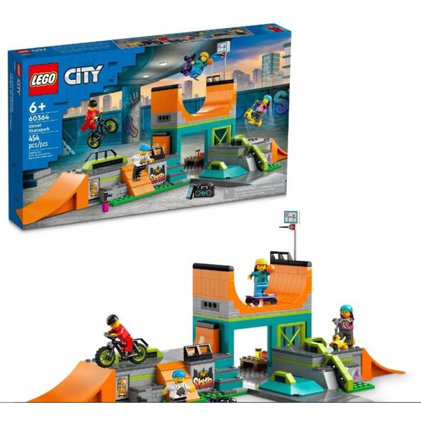 Parque de skate de rua - Lego 60364