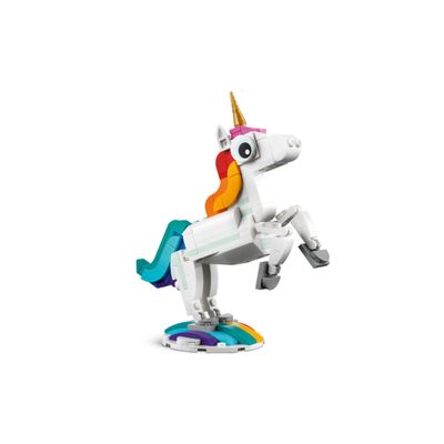 Lego Creator 3 em 1 Unicórnio Mágico 145 Peças - 31140