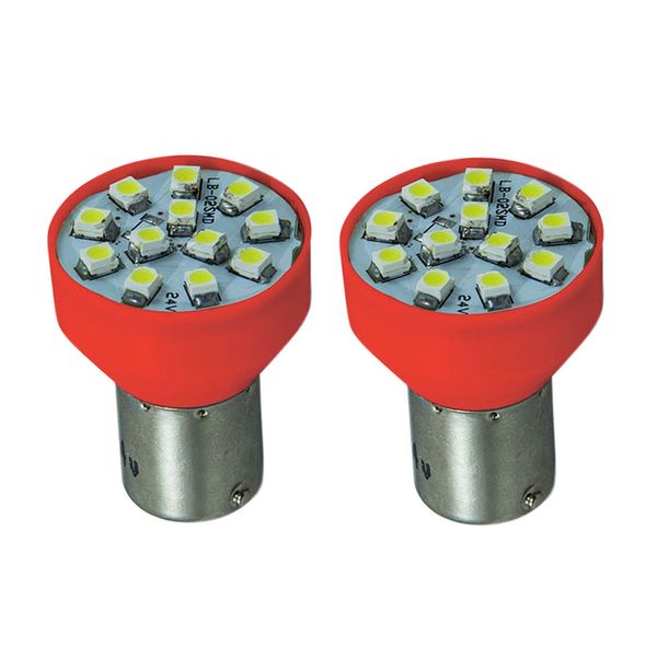 Lâmpada Led Vermelho Smd 1 Pólo Luz De Ré Pisca Par Lâmpada Led Vermelho Smd 1 Pólo Luz De Ré Pisca Par