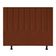 Cabeceira Estofada Cama Casal Queen Size 160 Cm Taís Veludo terracota
