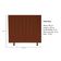 Cabeceira Estofada Cama Box King 195 Cm Taís Veludo terracota