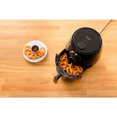 Fritadeira Elétrica Elgin Quick Fryer 4 Litros Preta 1350W 220V