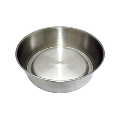 Forma Ballerine em Alumínio Polido Bolo Piscina Vulcão 22cm