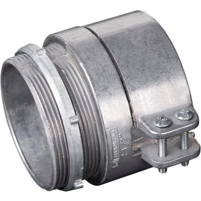 Conector reto com rosca 4"