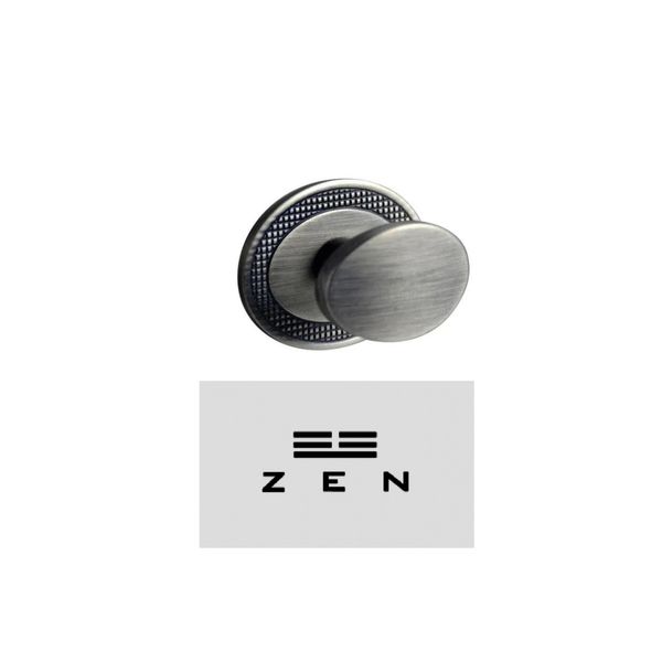PUXADOR BEETLE COM BASE GRANADA ZEN NIQUEL VELHO ZP5402.889