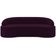 Sofá 4 Lugares Curvo Sala de Estar Living Lótus D02 Veludo Roxo 230 cm C-292 - Lyam Decor