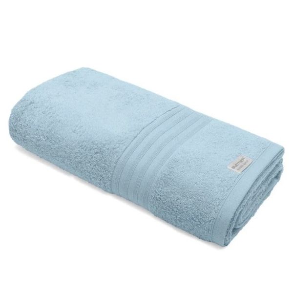 Toalha Banhão Bouton/Buettner Algodão Egípcio 81cmx150cm Platine Azul Reviera Toalha Banhão Bouton/Buettner Algodão Egípcio 81cmx150cm Platine Azul Reviera