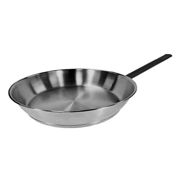 Frigideira Aço Carbono 1mm Cabo Ferro Fritura 1500ml 25cm Frigideira Aço Carbono 1mm Cabo Ferro Fritura 1500ml 25cm