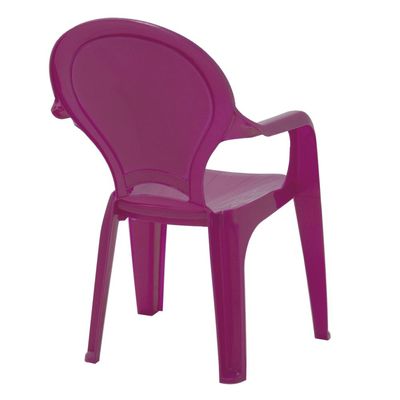 Cadeira Infantil Tramontina Tique Taque em Polipropileno Rosa