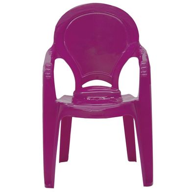 Cadeira Infantil Tramontina Tique Taque em Polipropileno Rosa