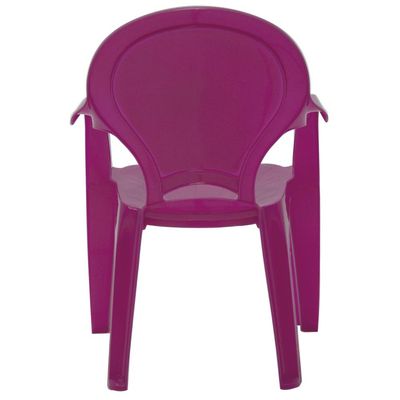 Cadeira Infantil Tramontina Tique Taque em Polipropileno Rosa