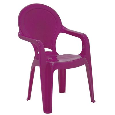 Cadeira Infantil Tramontina Tique Taque em Polipropileno Rosa