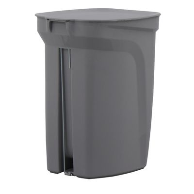 Lixeira Tramontina Compact 10L Polipropileno Cinza