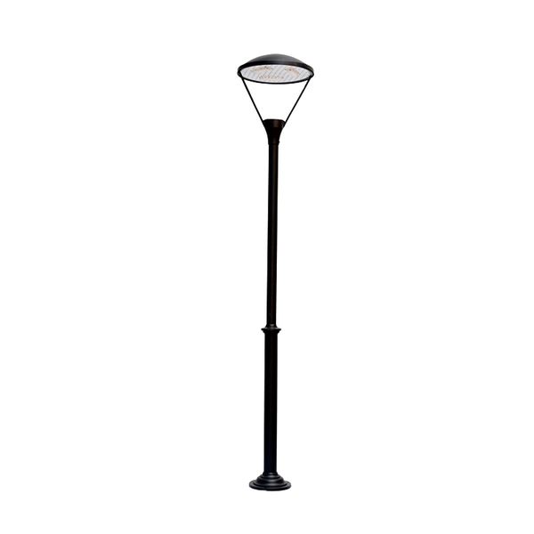 Poste Colonial de Jardim Floripa Led Alumínio Fundido 484cm
