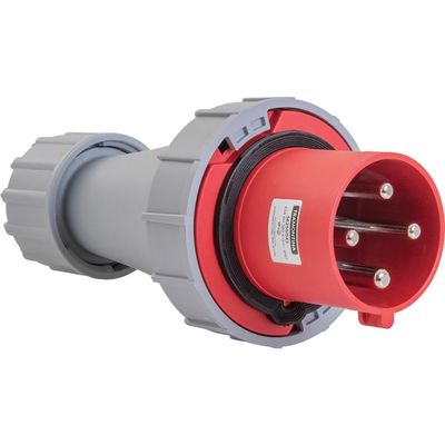 Plugue Movel Industrial 3P T 63 A 380-415 Vca 6 H Tramontina