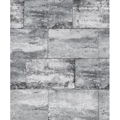Papel de Parede Modern Maison Blocos de Pedra MM347904 - Rolo: 10m x 0,52m