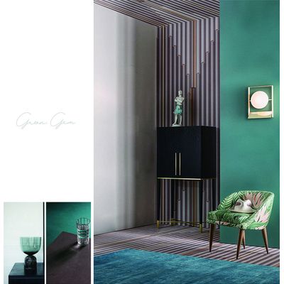 Papel de Parede Modern Maison Aspecto Têxtil MM462121 - Rolo: 10m x 0,52m