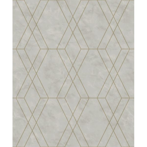 Papel de Parede Modern Maison Geometria em Mármore MM557704 - Rolo: 10m x 0,52m