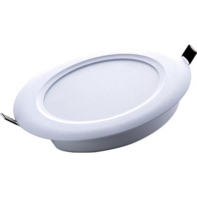 Plafon LED Tramontina Redondo de Embutir Slim 1500 lm 18 W Bivolt 3000 K Luz Amarela