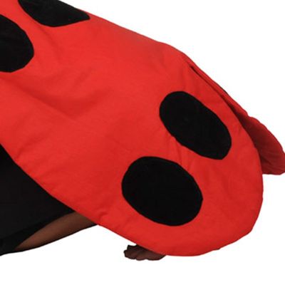 Fantasia Infantil - Joaninha - Tamanho P (de 3 a 6 anos) - Menina - 35 x 47 cm - Bichos de Pano