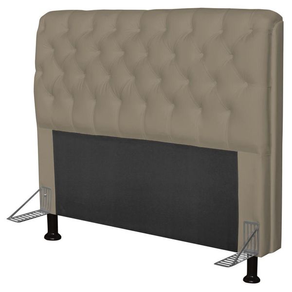 Cabeceira Paris Para Cama Box Casal 195 cm Paris Corano Areia - JS Móveis