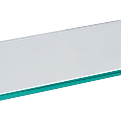 Prateleira de Vidro Tramontina Glass Reta com Suporte Injetado 600x200x8 mm