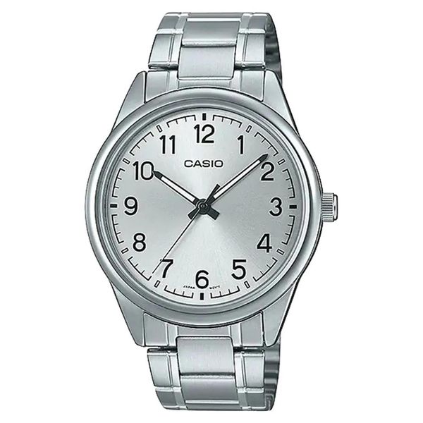 Relógio Casio Masculino Ref:Mtp-v005d-7b4udf Clássico Prateado