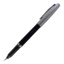 Caneta Tinteiro Pierre Cardin Ref:Pct-01bk Penomatic Preto/Prata