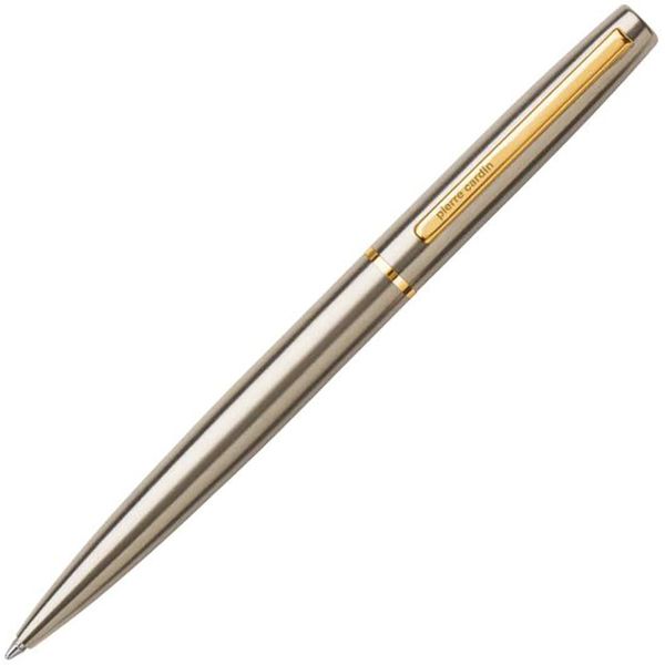 Caneta Esferográfica Pierre Cardin Ref:Pce-15st Monza Prata/Dourado