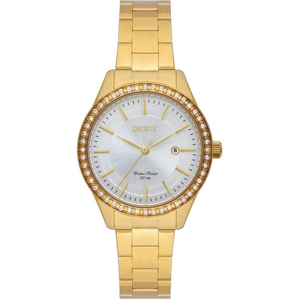Relógio Orient Feminino Ref:Fgss1255 S1kx Social Dourado