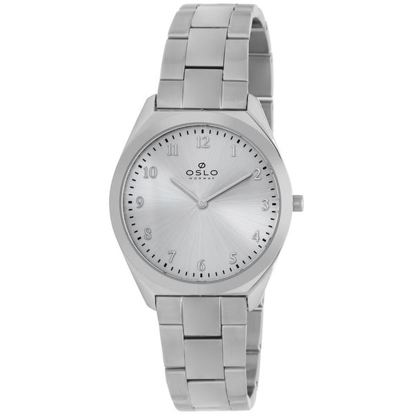Relógio Oslo Feminino Ref:Ofbsss9t0029 S2sx Slim Prateado Relógio Oslo Feminino Ref:Ofbsss9t0029 S2sx Slim Prateado