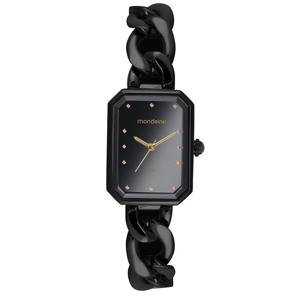 Relogio Mondaine Feminino Ref:32754lpmvpm2 Bracelete Black