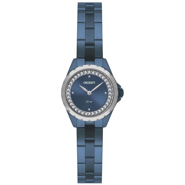 Relógio Orient Feminino Ref:Fass0007 D1dx Social Mini Azul