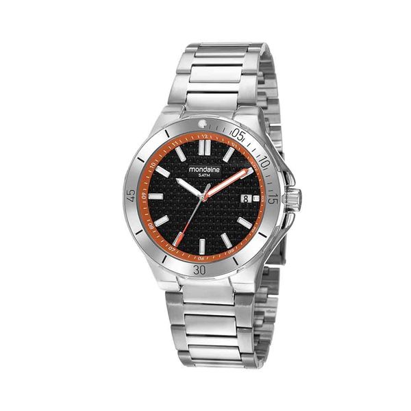 Relogio Mondaine Masculino Ref:32438g0mvne2 Casual Prateado