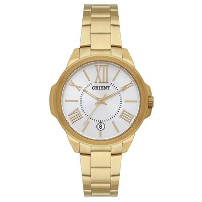 Relógio Orient Feminino Ref:Fgss1214 S3kx Social Dourado