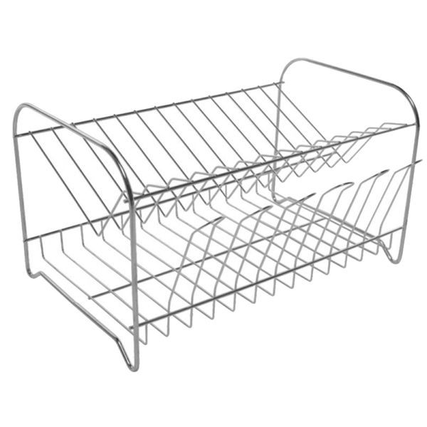 Escorredor de Pratos Simples 2 Andares 13 Pratos e 6 Copos Escorredor de Pratos Simples 2 Andares 13 Pratos e 6 Copos