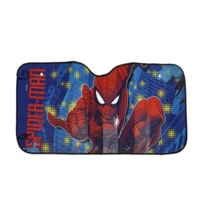 Protetor Solar Automotivo Dobrável Spider Man - Etitoys