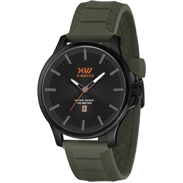 Relógio X-Watch Masculino Ref:Xmnp1013 P1ex Esportivo Black