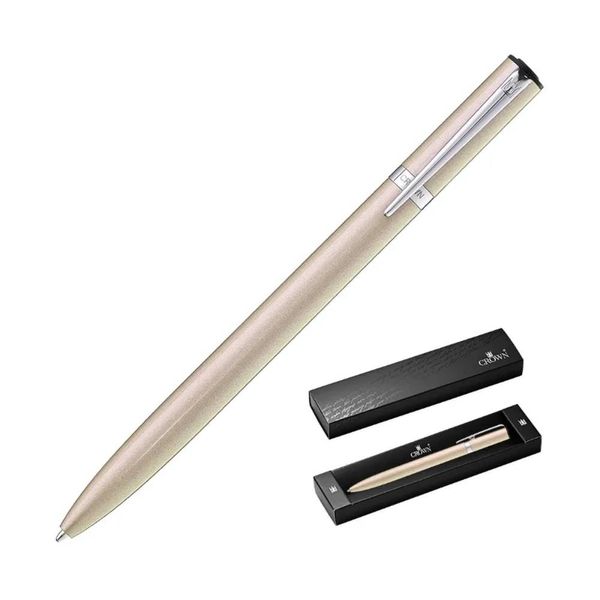 Caneta Esferográfica Crown Ref:Di18002o Aventura Dourada Caneta Esferográfica Crown Ref:Di18002o Aventura Dourada