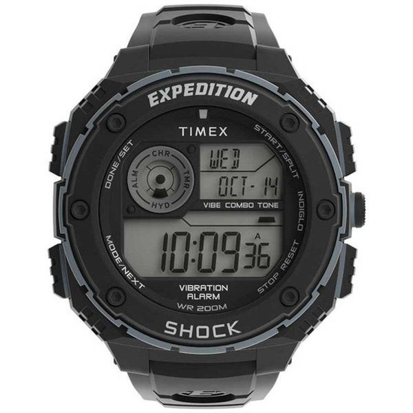 Relógio Timex Masculino Ref:Tw4b24300 Expedition Digital Black