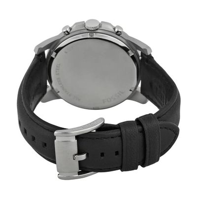 Relógio Fossil Masculino Ref:Fs4812/0pn Cronógrafo Prateado