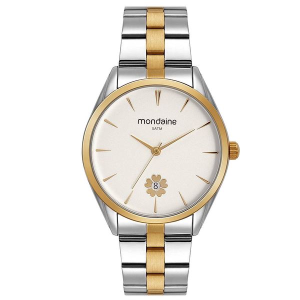 Relogio Mondaine Feminino Ref:32478lpmvbe3 Flor Blicolor