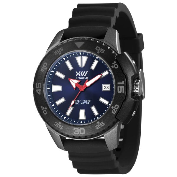 Relógio X-Watch Masculino Ref:Xmpp1085 D1px Esportivo Analógico Oversized