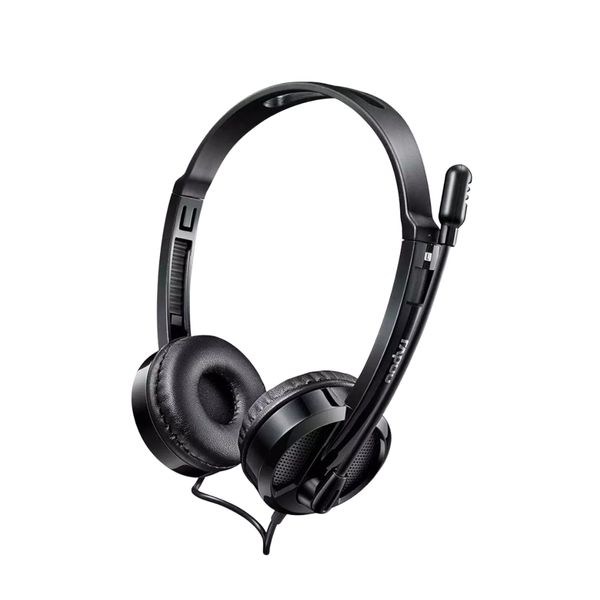 Fone de Ouvido Headset Pc Notebook Usb RA020 - Rapoo
