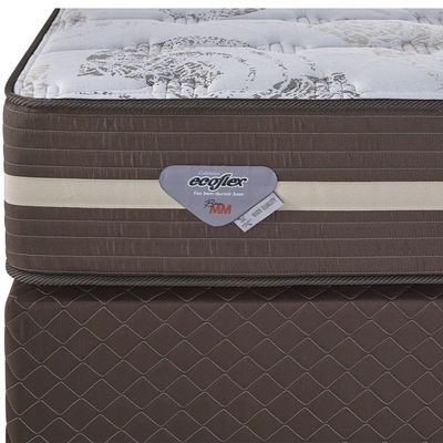 Colchao Ecoflex High Quality King 1,93x2,03x0,31 Marrom